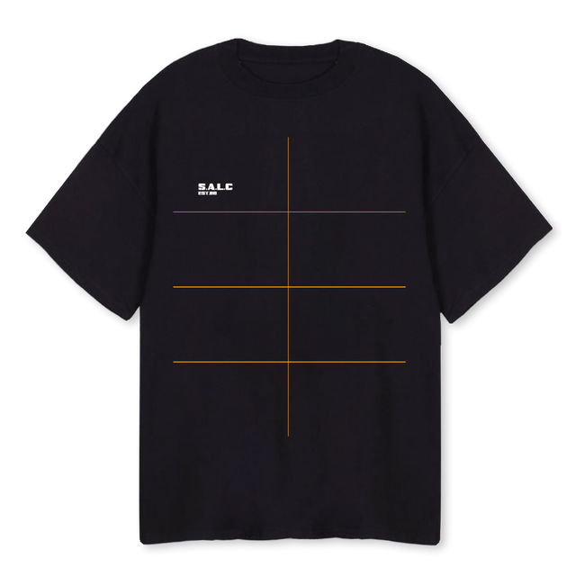 LIFTING Black Oversized Tee.