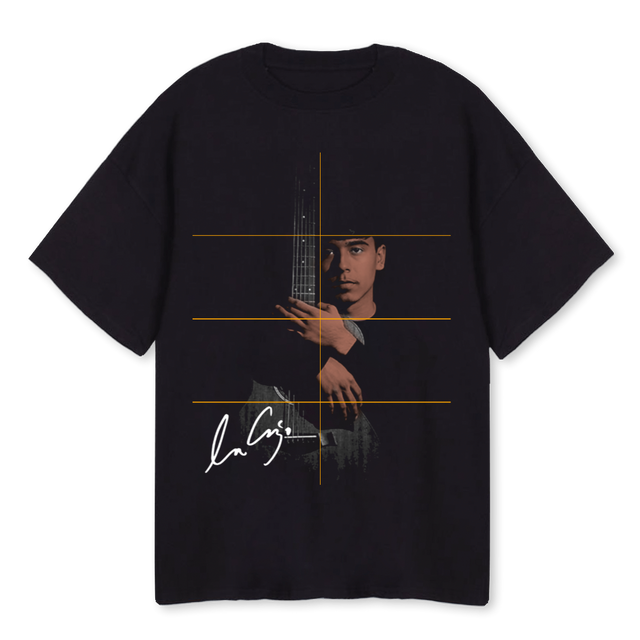 IVAN Black Oversized Tee.