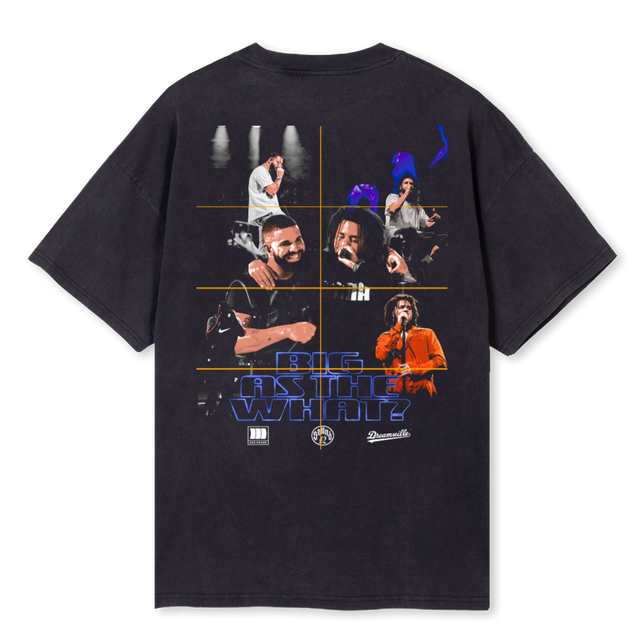 FPS Vintage Black Oversized Tee.