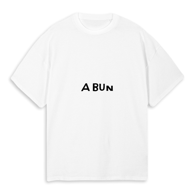 ABUNSOLARPLEXUS White Oversized Tee.