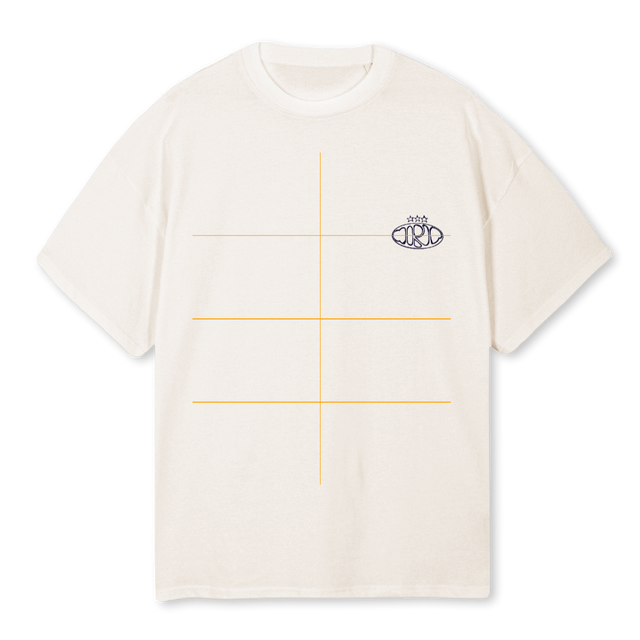 IRLSTUDIOSTWO Vintage White Oversized Tee.