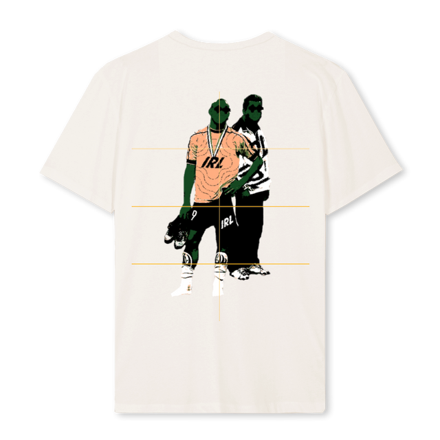 IRLSTUDIOSONE Vintage White Regular Tee.