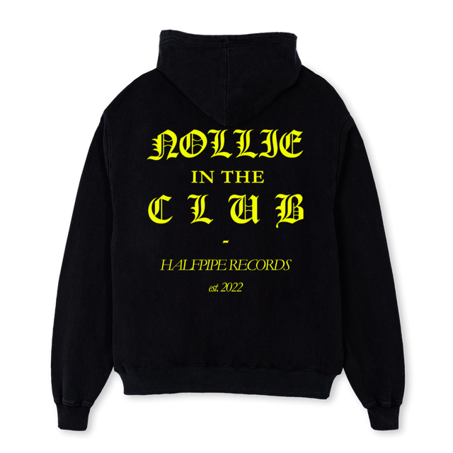 HOODIEFLUO Black Oversized Hoodie.