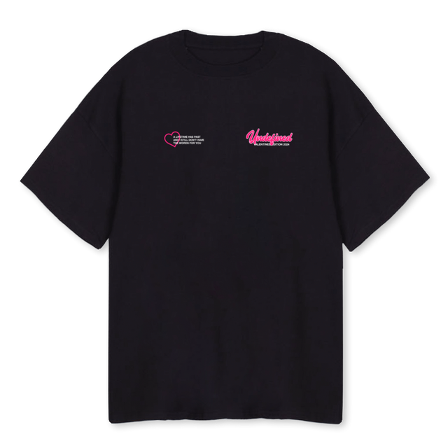 VALENTINESHIRT Black Oversized Tee.
