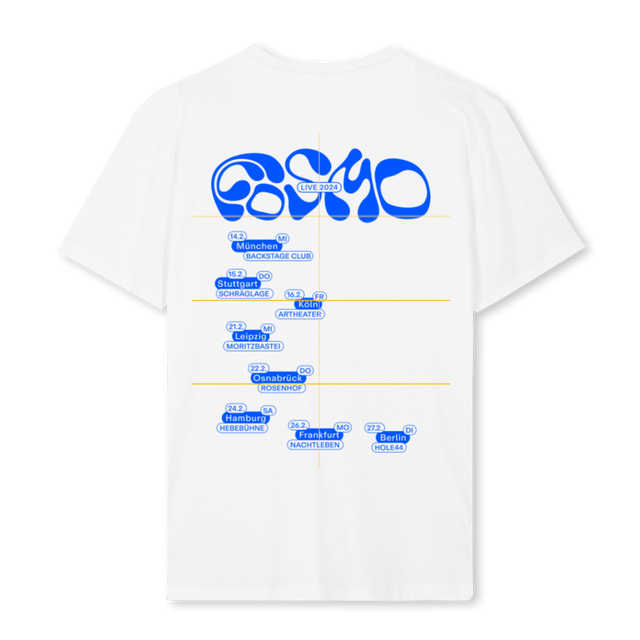 CTOURTSHIRTEINS White Regular Tee.