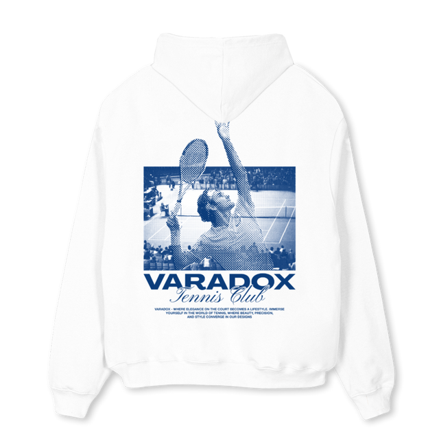 HOODIEVARADOXWHITE White Oversized Hoodie.