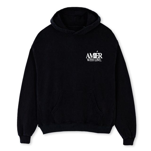 FD Black Oversized Hoodie.