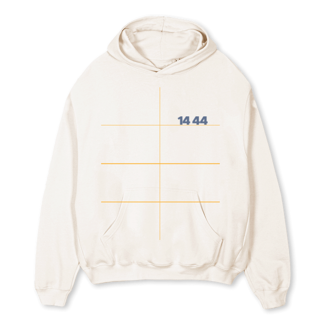 HVWLPEB Vintage White Oversized Hoodie.
