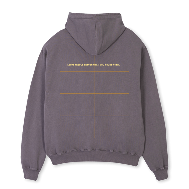HPGLPBAN Pigment Grey Oversized Hoodie.