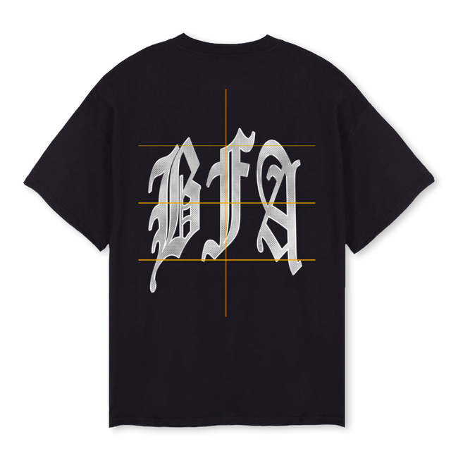 CASH Black Oversized Tee.