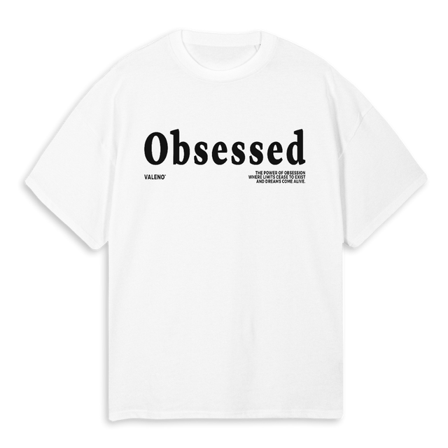 OBSESSEDWHITETEE White Oversized Tee.