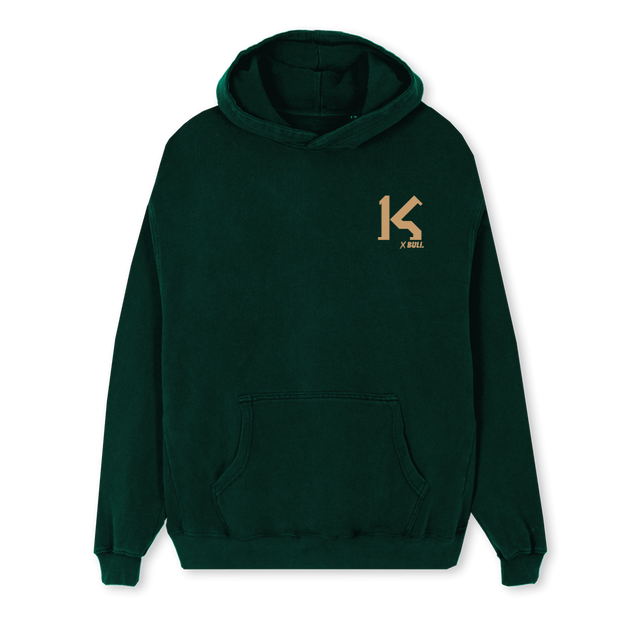 KUKSA  Wild Green Regular Hoodie.