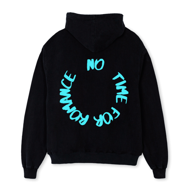 NTFRHOODIEFINAL Black Oversized Zipped Hoodie.