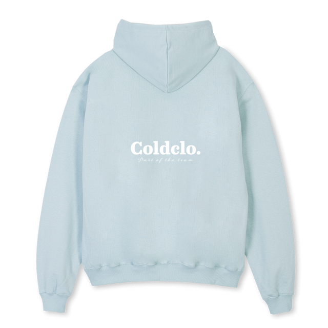 DECLANS  Cold Blue Oversized Hoodie.