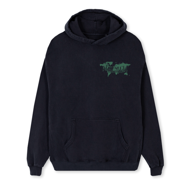 NNHOODIE Vintage Black Regular Hoodie.