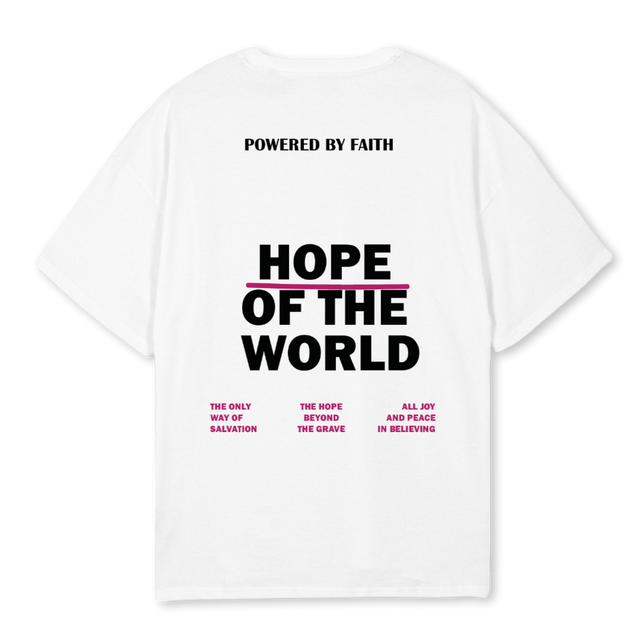 TSHIRTJOHN White Oversized Tee.
