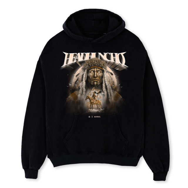 CHIEFHOODIE Black Oversized Hoodie.