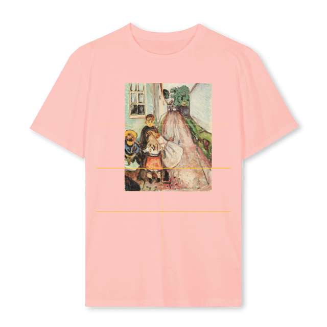 KINDER  Pink Clay Regular Tee.