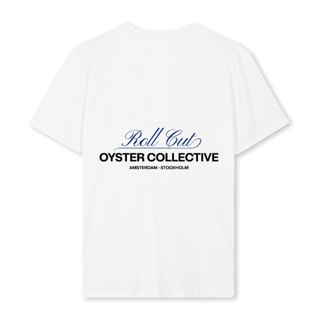 OYSTERCOLLECTIVEFINA White Regular Tee.