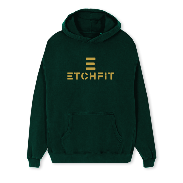ETCHFITHOODIETEST Wild Green Regular Hoodie.