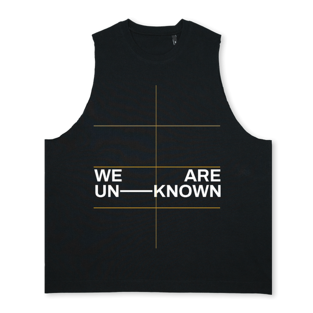 WAUVEST Deep Black Oversized Vest.