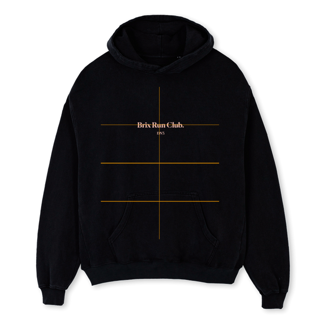BRCBP Black Oversized Hoodie.