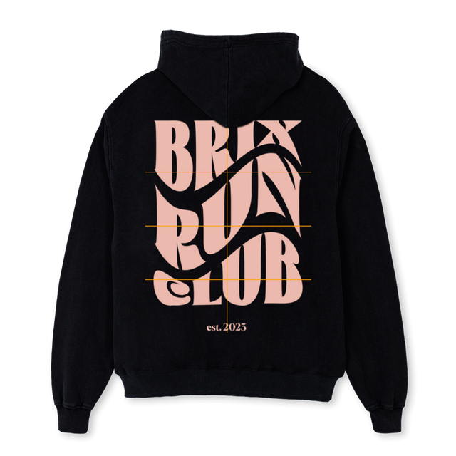 BRCBP Black Oversized Hoodie.