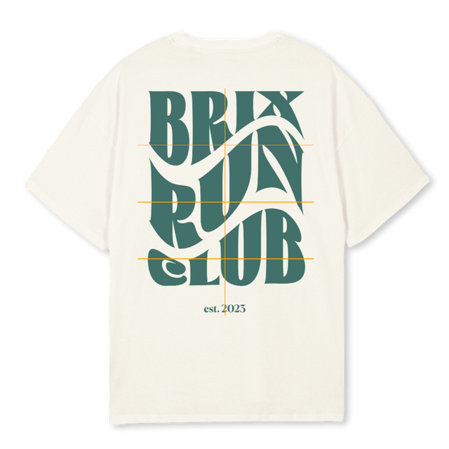 BRCGWT Cream Oversized Tee.