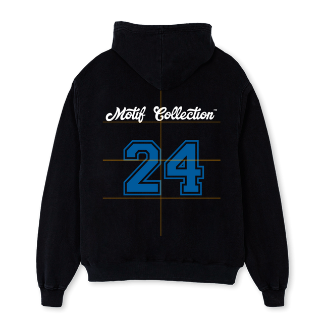 HOODIEBLACK Black Oversized Hoodie.