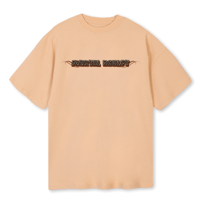 TANMSTEE Sand Oversized Tee.