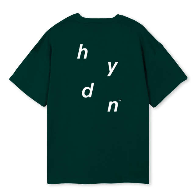HYDNSAMPLET Wild Green Oversized Tee.