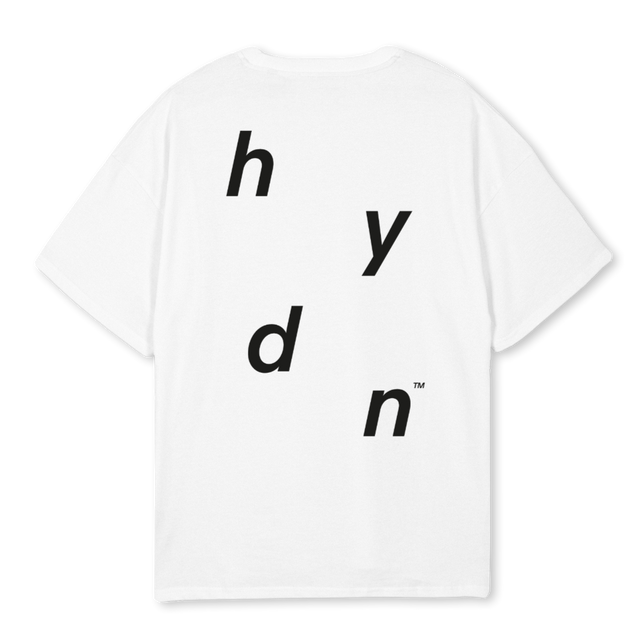 HYDNSAMPLE1 White Oversized Tee.
