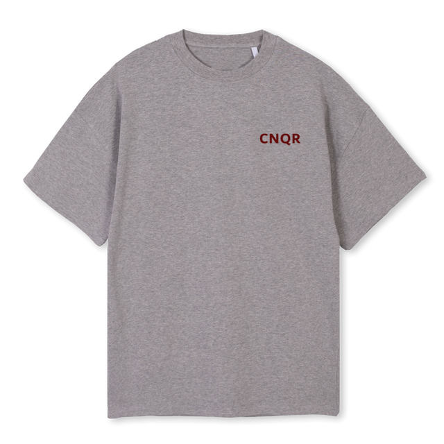 NRFTWTWO Grey Marl Oversized Tee.