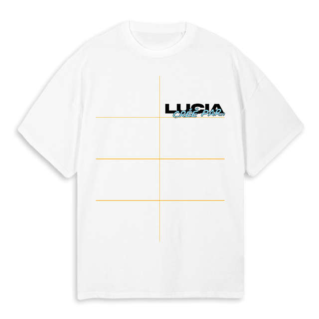 WCARIBBEANTEE White Oversized Tee.