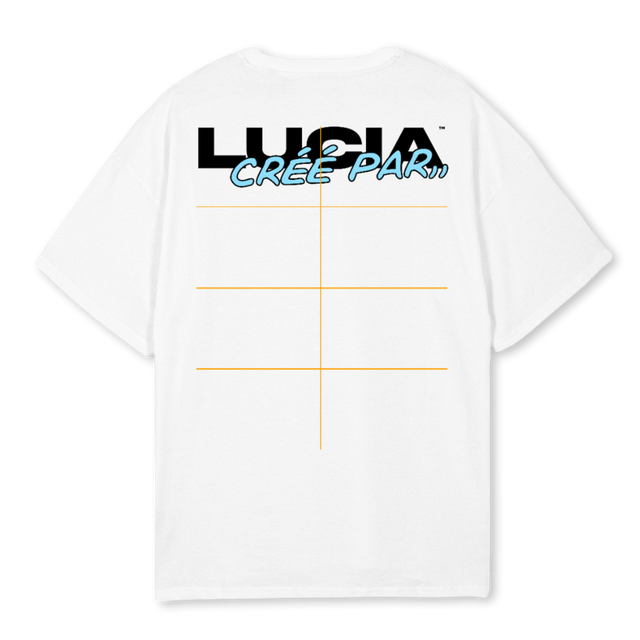 WCARIBBEANTEE White Oversized Tee.