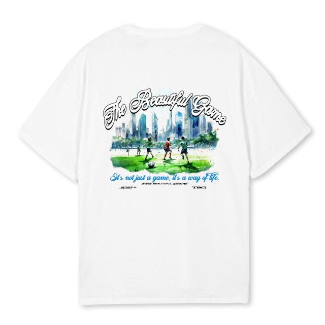 RUWA White Oversized Tee.