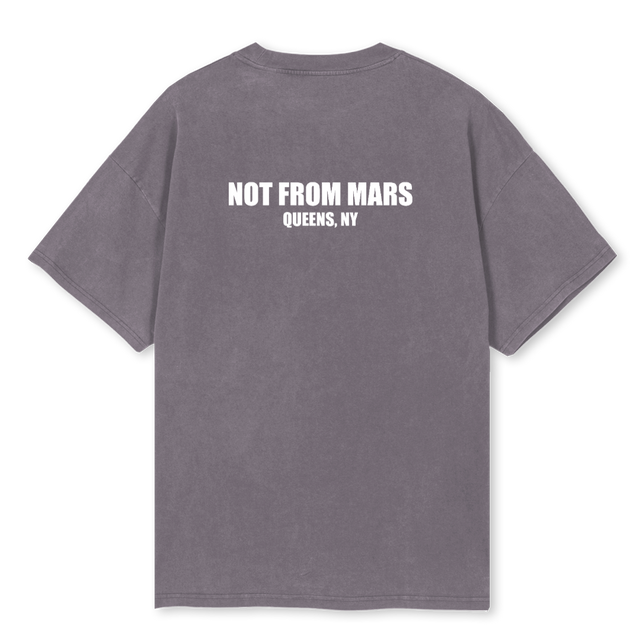 NOVATWOPIGMENTGREY Pigment Grey Oversized Tee.