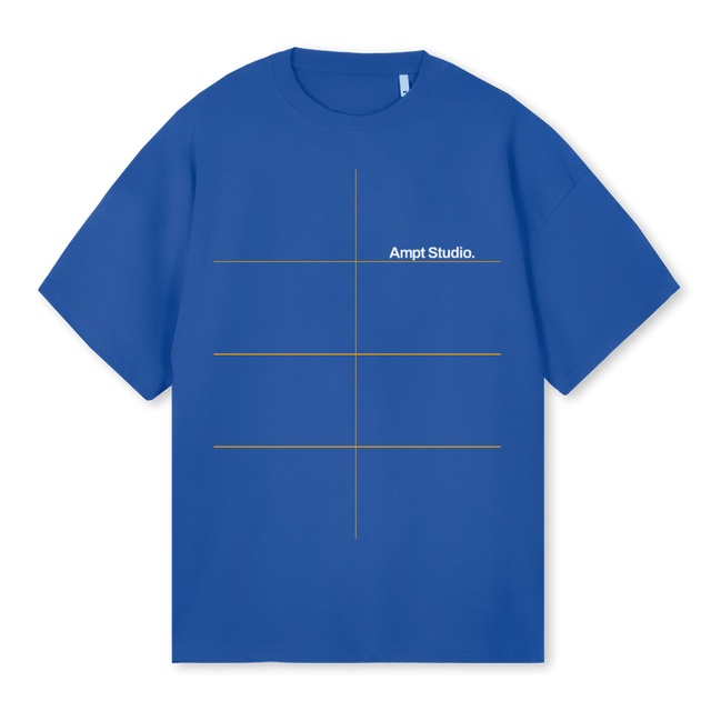 TE Cobalt Blue Oversized Tee.