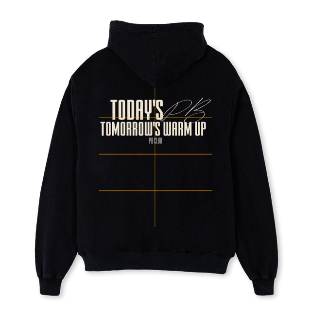 SIG Black Oversized Hoodie.