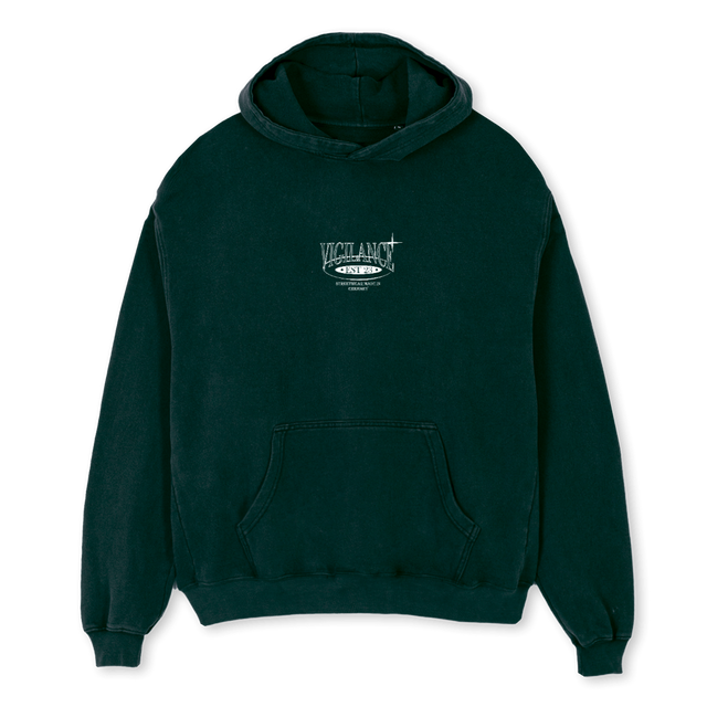 VGCROSSDG Wild Green Oversized Hoodie.