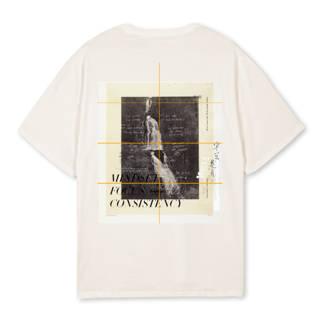 MINDSETVINTAGE Vintage White Oversized Tee.
