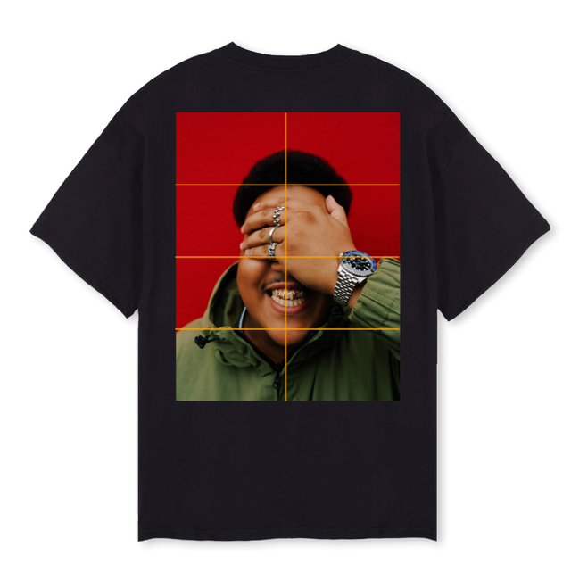 AHOK Black Oversized Tee.