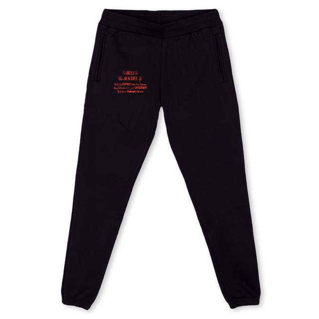BELLAVITA3 Black Sweatpants.