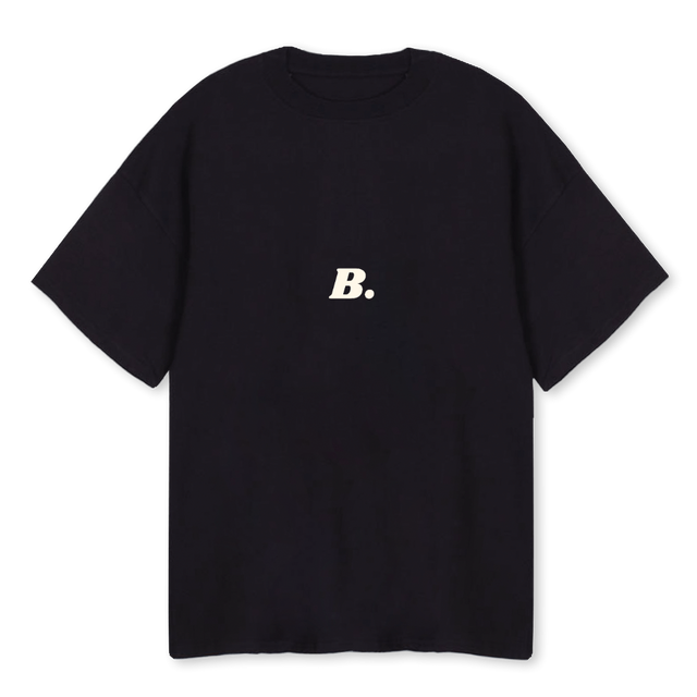BANTON OST Black Oversized Tee.
