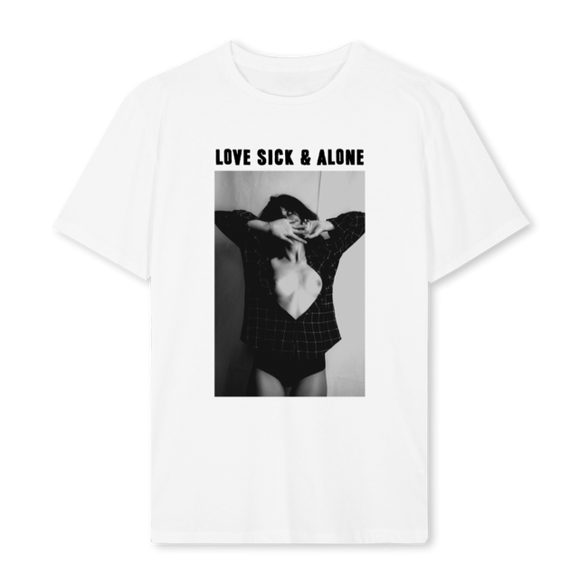 LOVESICK White Regular Tee.