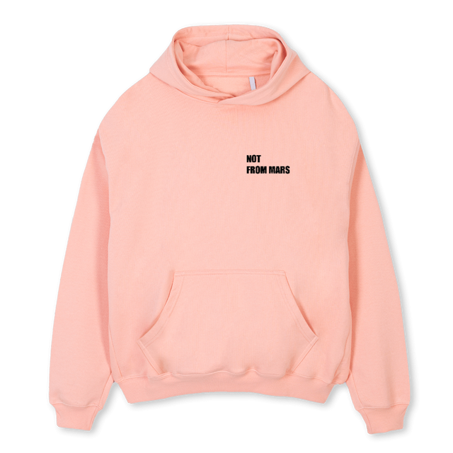LUNDARSWEAT Pink Clay Oversized Hoodie.
