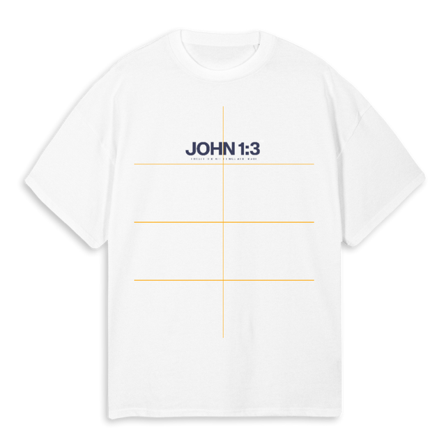 GRACEWHITETSHIRT White Oversized Tee.