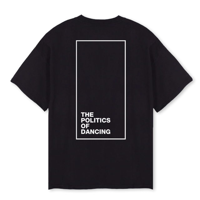 PODXS Black Oversized Tee.