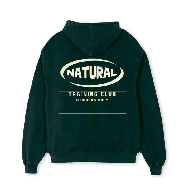 NATURALTRAININGCLUB Wild Green Oversized Hoodie.