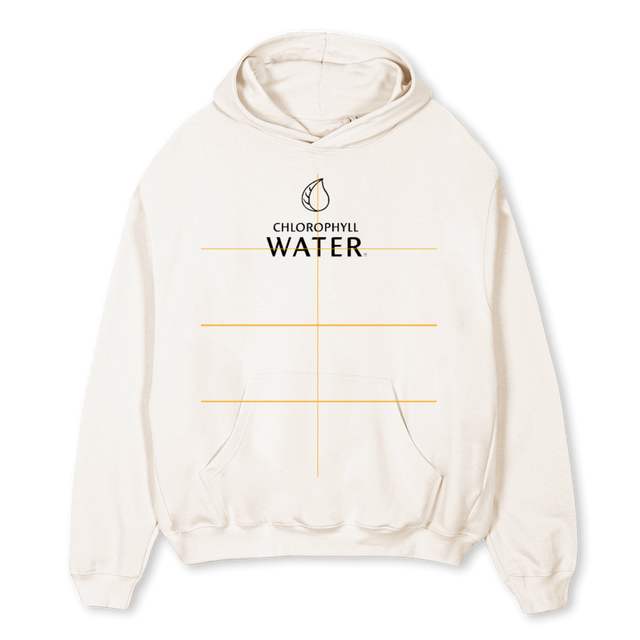 CODELOGO Vintage White Oversized Hoodie.